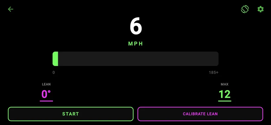 ThrottleX Neon Strip Dashboard