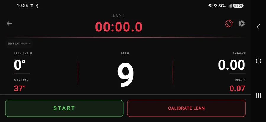 ThrottleX Track Lap Timer Dashboard